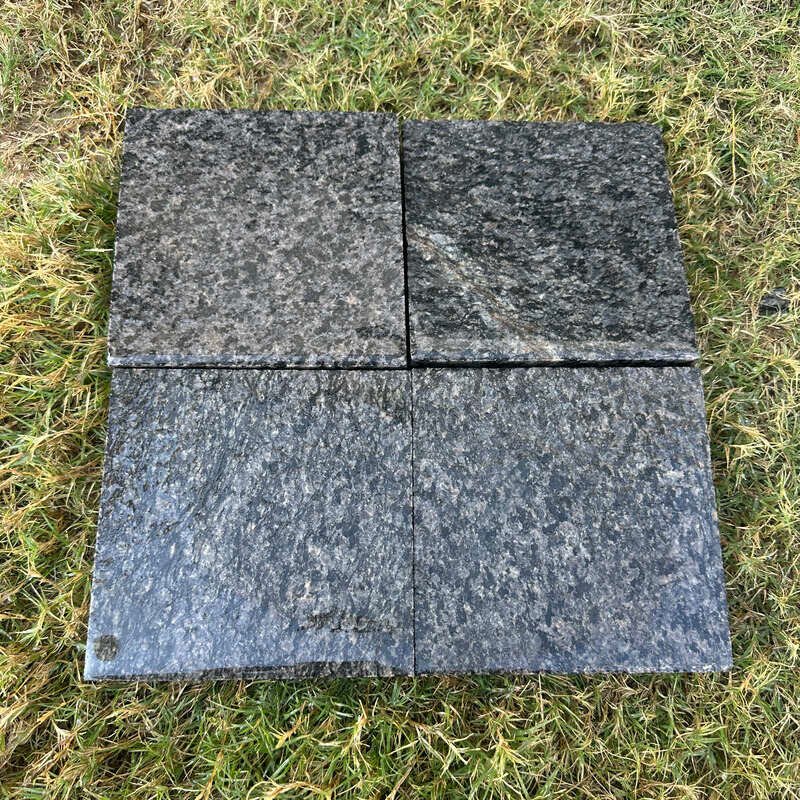 Black Granite setts 